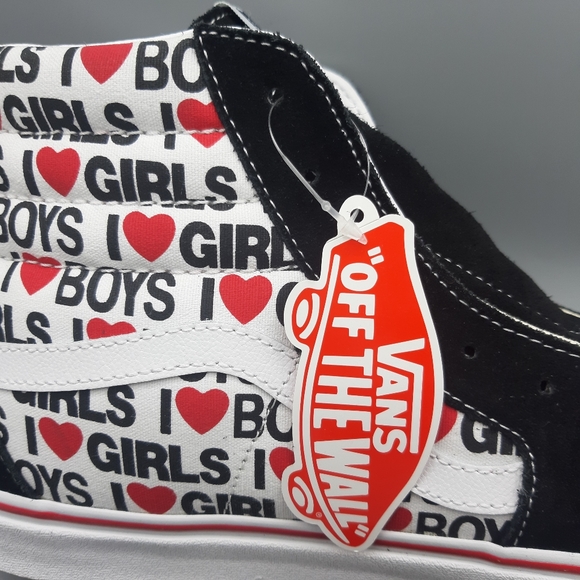 i love girls i love boys vans